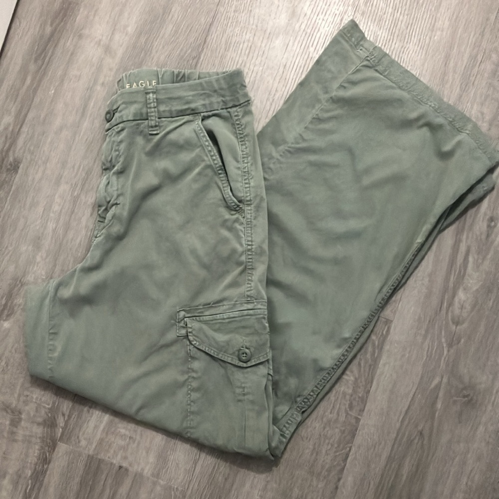 American Eagle Draper Wide Leg Pants